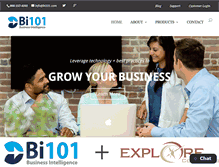 Tablet Screenshot of bi101.com